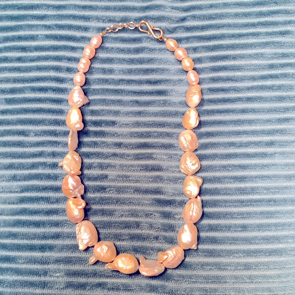 Freshwater pearl necklace